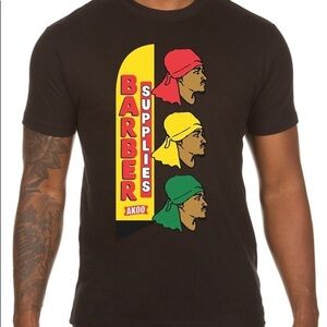 Sz xl akoo barber tee black